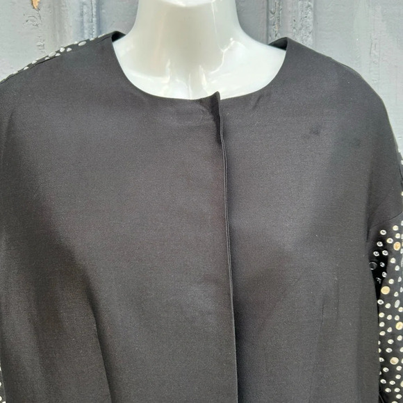 By Malene Birger Silk Mirrored Evening Jacket, size  34 - Picture 10 of 15
